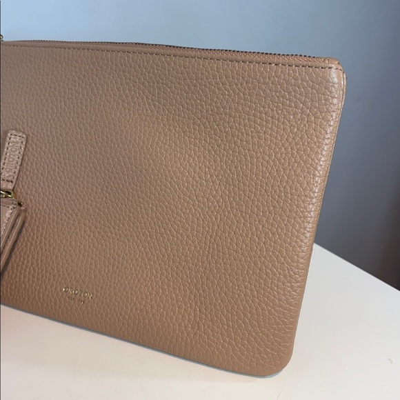 Oroton blush Leather Eve medium pouch Wristlet and Card Holder - Picture 11 of 14